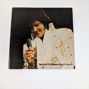 Vintage Elvis Presley Special TV Edition Photo Album